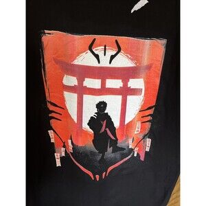 L black design by humans t-shirt 100%combined ring-spun cotton made in Mexico